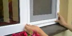 Установка москитной сетки 