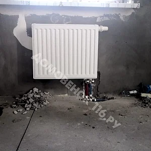 установка конвектора отопления