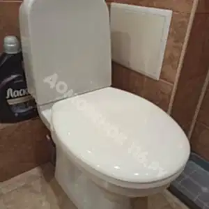 Установка унитаза на плитку