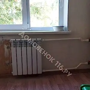 установка радиатора 